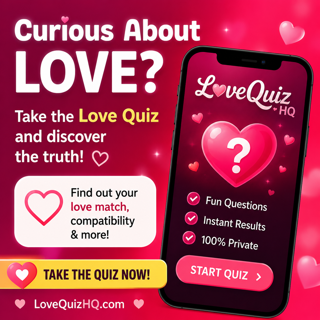 Curious About Love? Take the Love Quiz at LoveQuizHQ.com